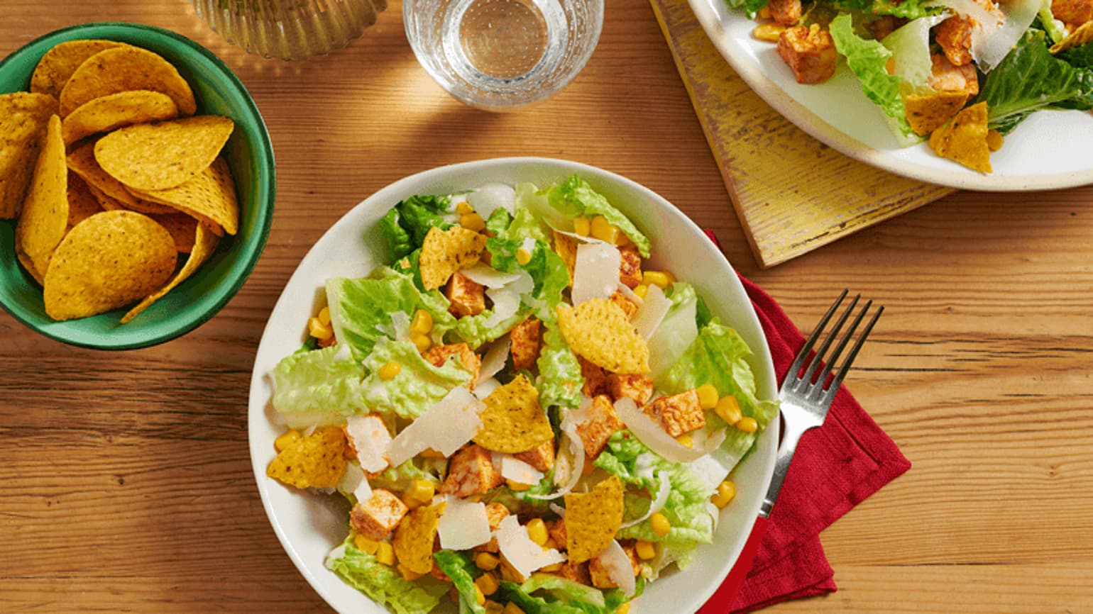 Mexican Chicken Caesar Salad